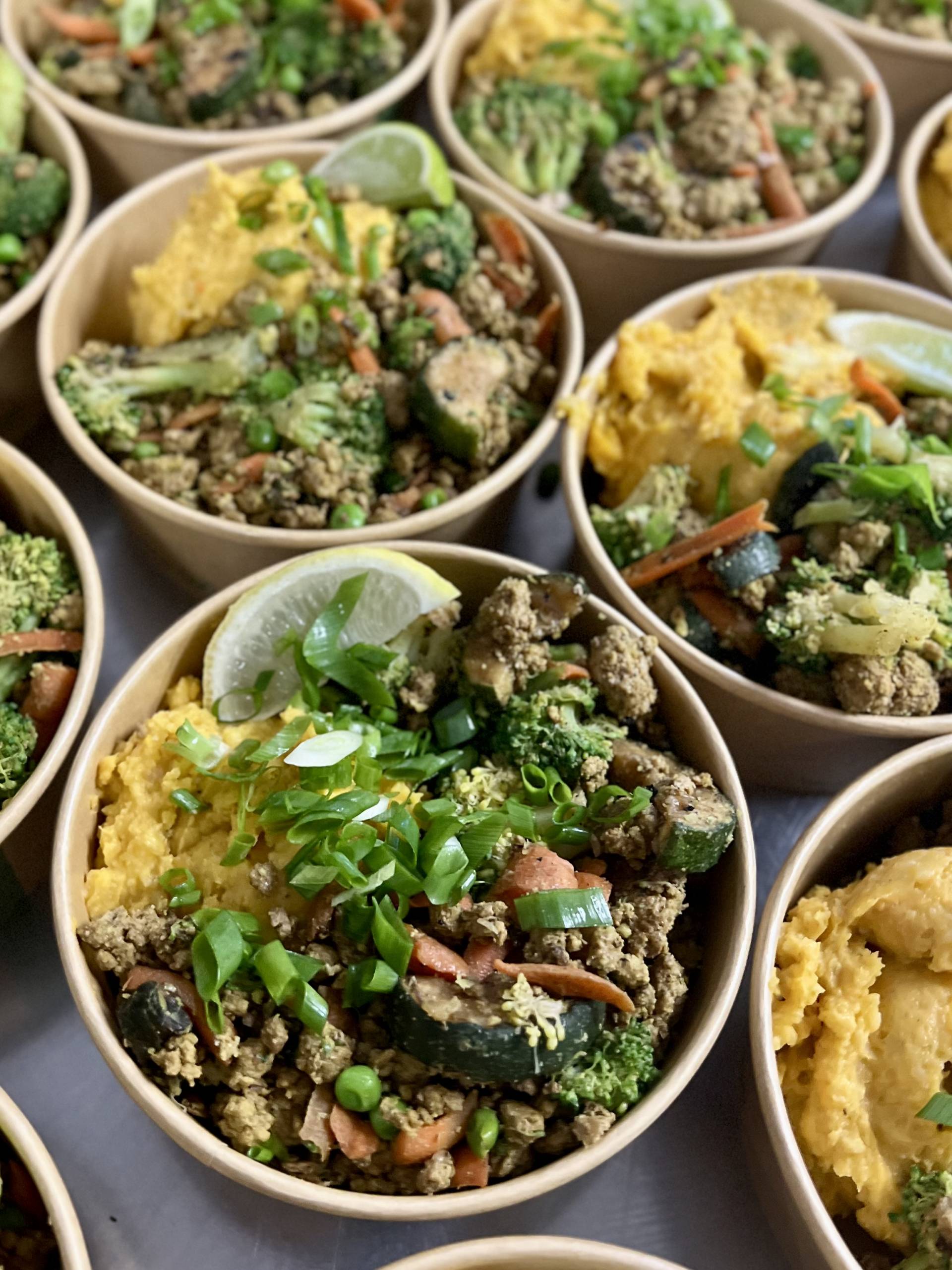Hamakua Minced Lamb Curry w. Mixed Vegetables and Ulu Kabocha Mash