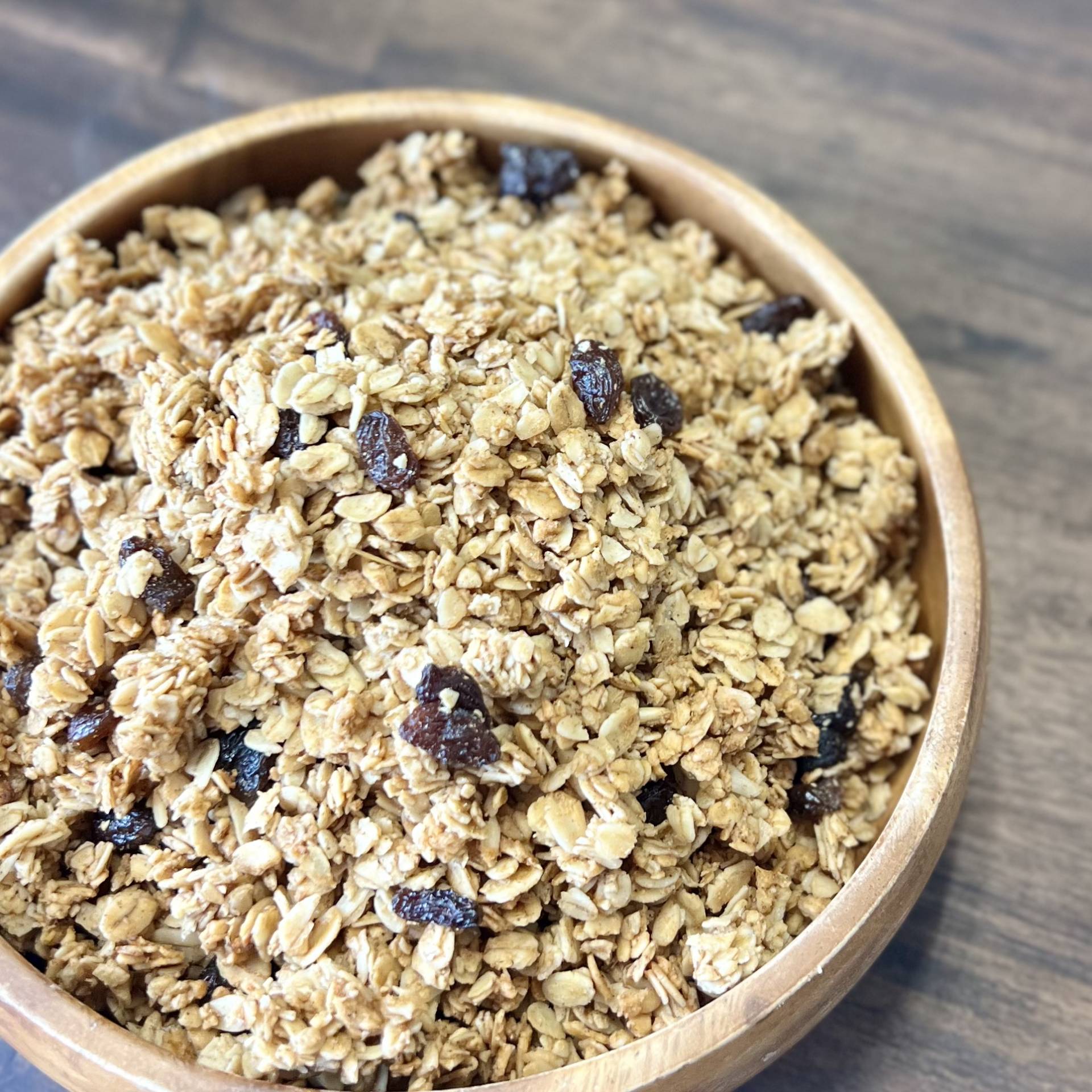 Maple Raisin Granola
