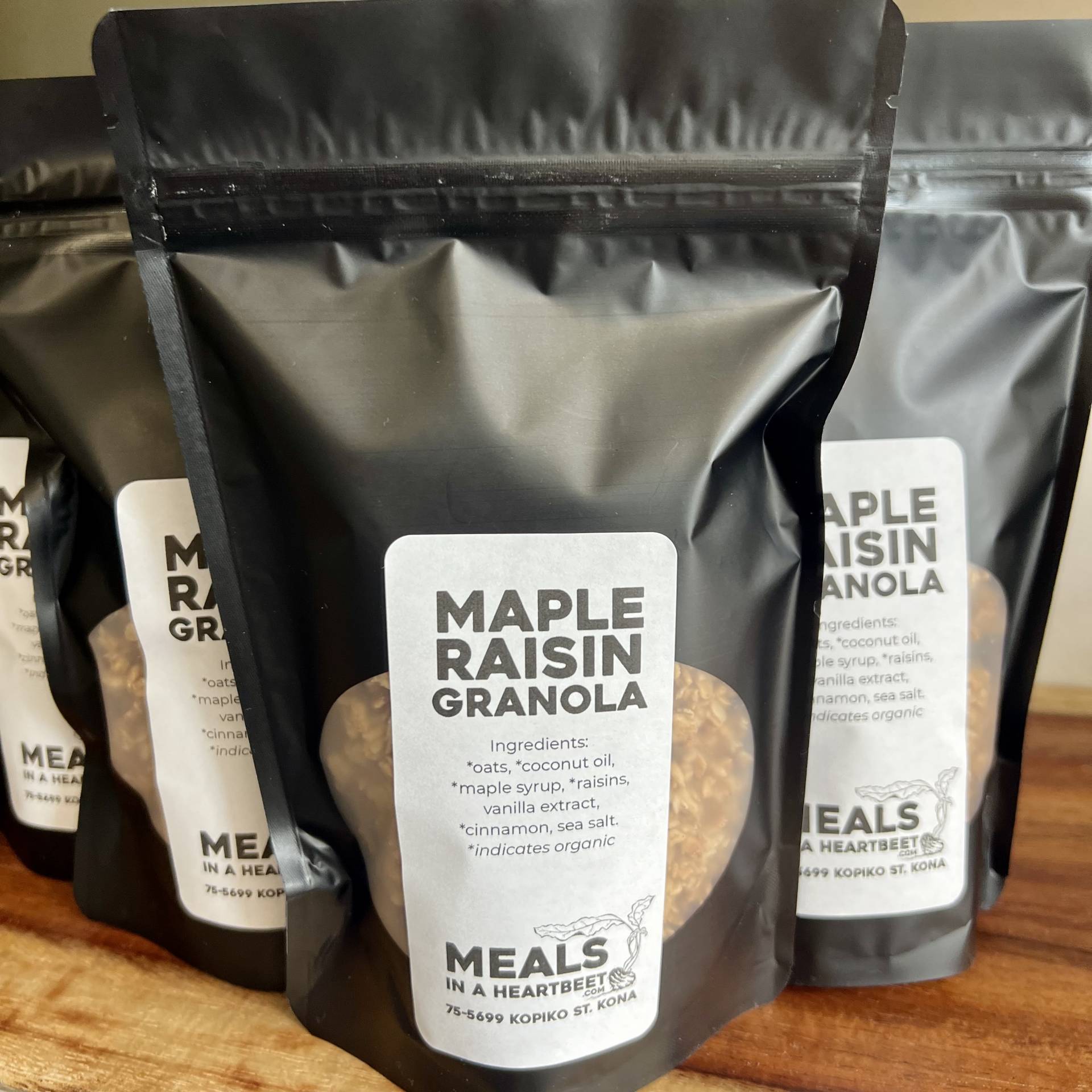 Maple Raisin Granola