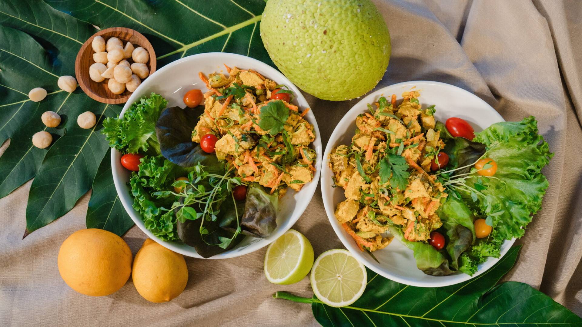 Curry Chicken & 'Ulu Salad